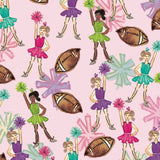 Over the Moon Cheer Minky Blanket