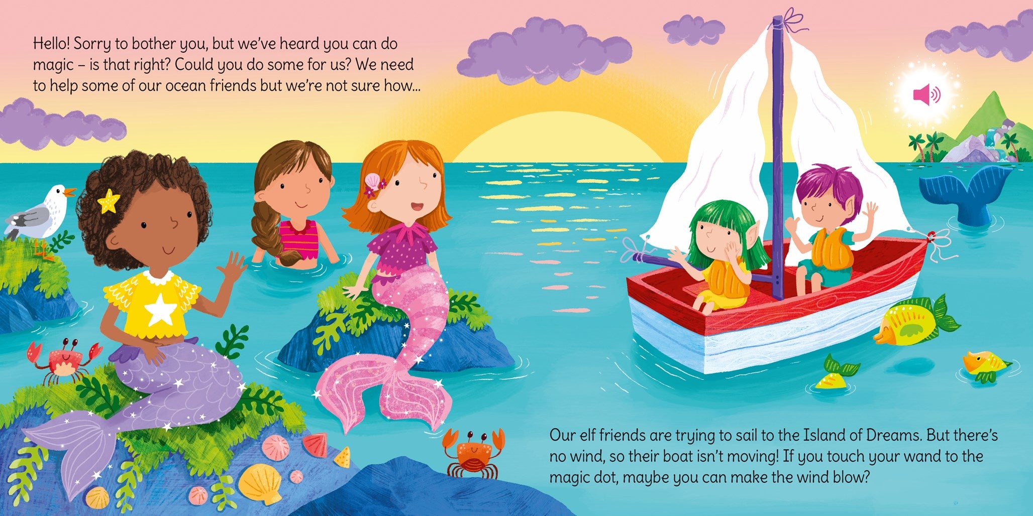 Usborne Books Wand Book: Mermaid Magic