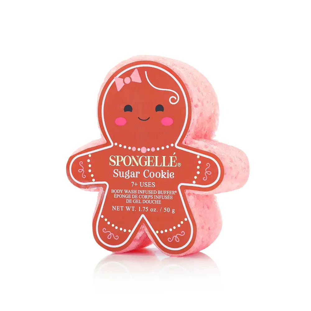 Spongelle Sugar Cookie Gingerbread Holiday Buffer