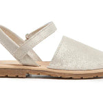 Children Chic Lily Nude Shimmer Sandals