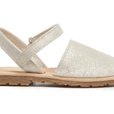 Children Chic Lily Nude Shimmer Sandals