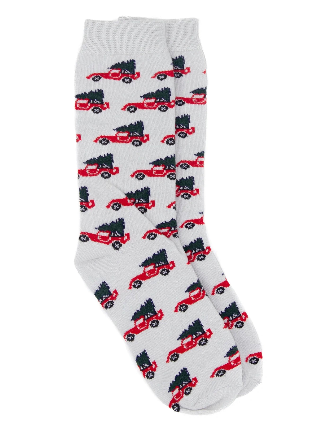 Lucky Duck Socks - Christmas Trucks