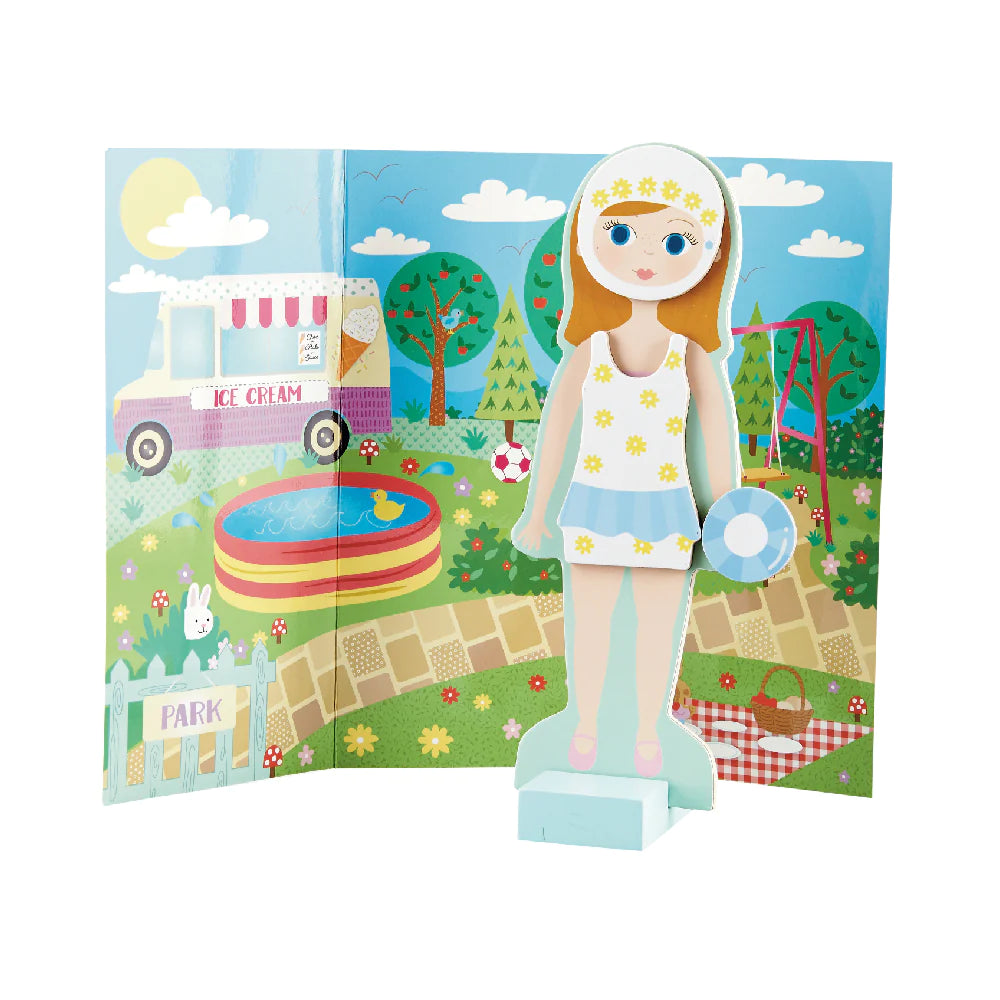 Floss & Rock Elsie Magnetic Dress Up Doll