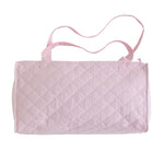 Little English Quilted Luggage - Light Pink Duffel Bag