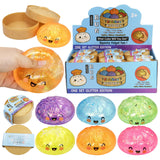 Cap Zone Iridescent Glitter Bao Bun Dumpling