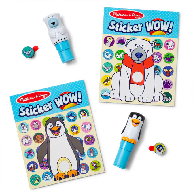 Sticker WOW! Activity Pad & Sticker Stamper Pack - Winter