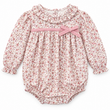 Pink Bow Corduroy Bubble
