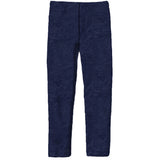 Velvet Leggings - Navy