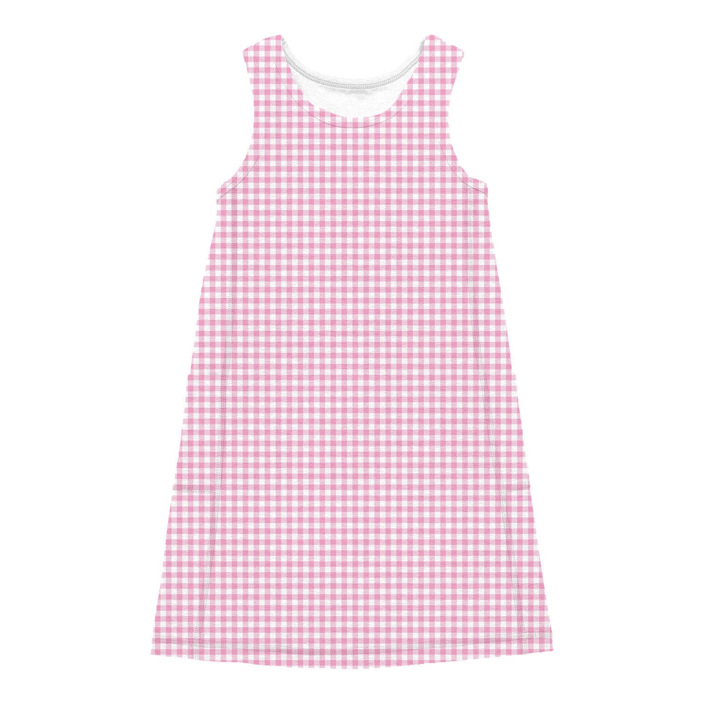 Azarhia Izzy Tennis Dress With Shorts - Pink Gingham