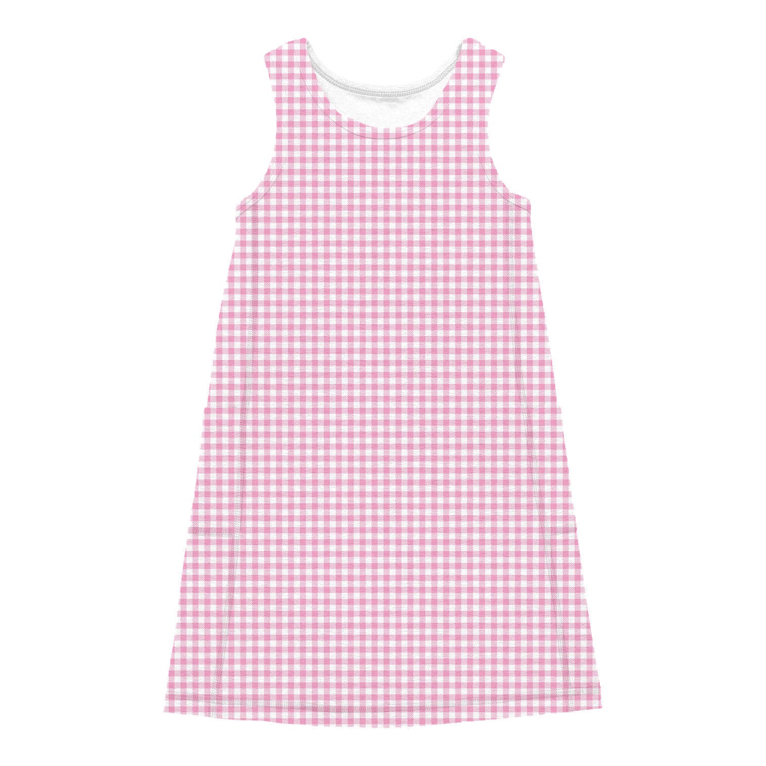 Azarhia Izzy Tennis Dress With Shorts - Pink Gingham