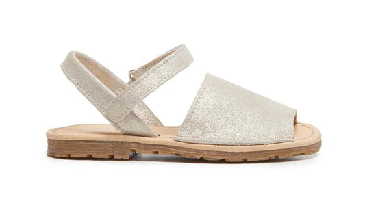 Children Chic Lily Nude Shimmer Sandals