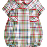 Little English Bennett Bubble- Douglas Plaid