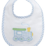 3 Marthas Applique Basic Bib- Train