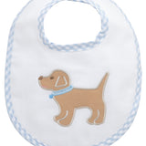 Applique Basic Bib- Blue Lab 
