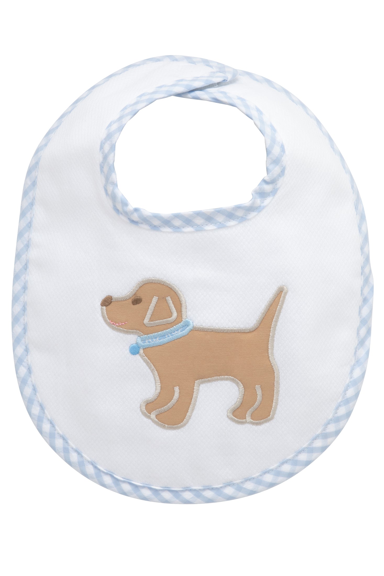 Applique Basic Bib- Blue Lab 