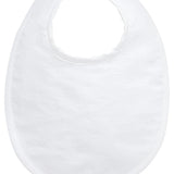 3 Marthas White Seersucker Stripe Basic Bib