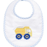 3 Marthas Dump Truck Applique Basic Bib