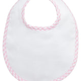 3 Marthas Pink Big Check Basic Bib