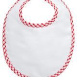 3 Marthas Red Big Check Basic Bib