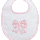 3 Marthas Pink Bow Bib