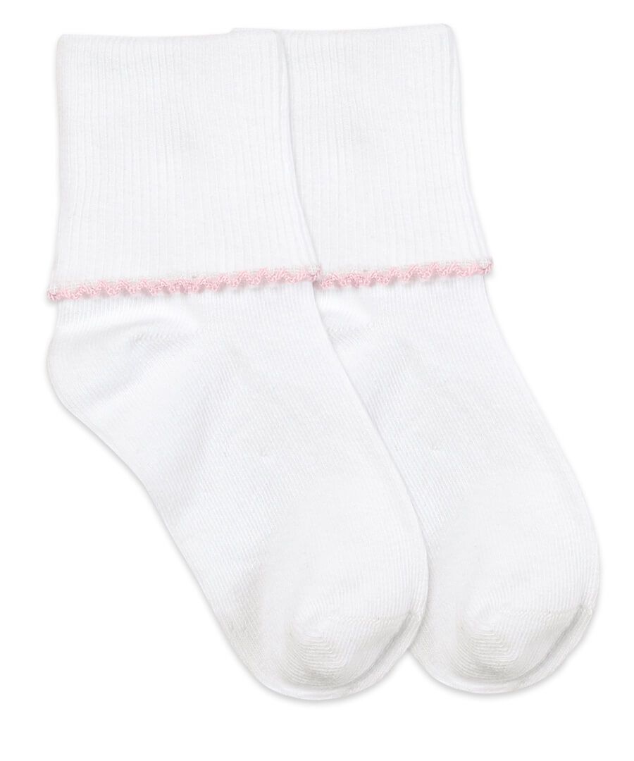 Pink Trim Jefferies Socks for Kids