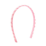 Wee Ones Ric Rac Trim Headband- Pearl