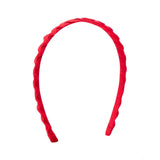 Wee Ones Ric Rac Trim Headband- Red