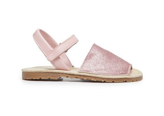 Children Chic Lily Pink Glitter Shimmer Sandals