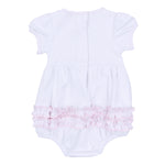 My Little Boo Embroidered Ruffle Bubble