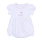 My Little Boo Embroidered Ruffle Bubble