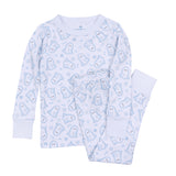 Magnolia Baby My Little Boo Long Pajamas- Blue