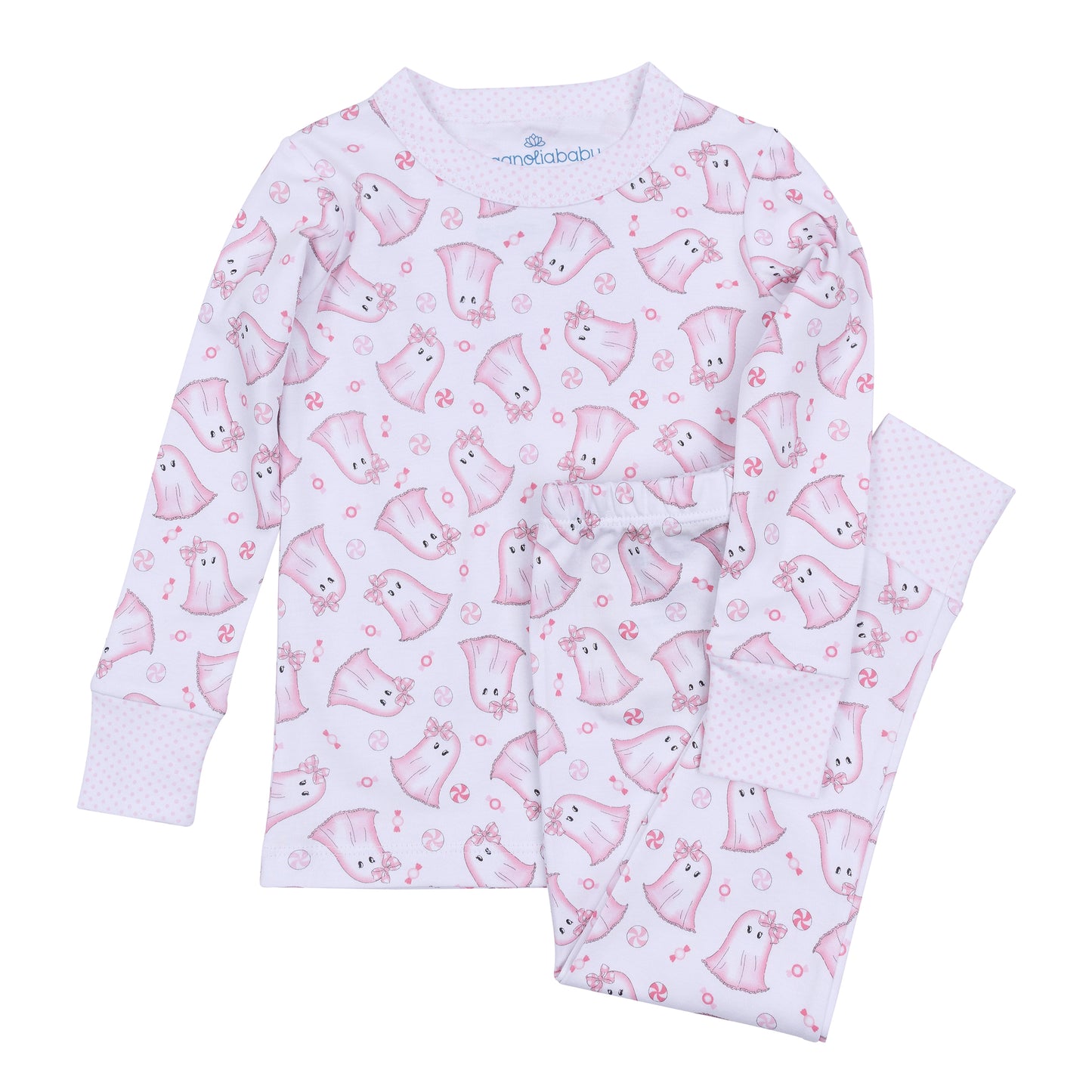 Magnolia Baby My Little Boo Long Pajamas- Pink