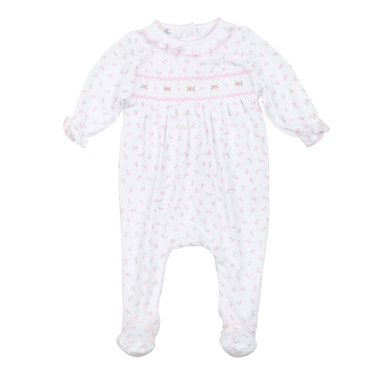 Magnolia Baby Juliette's Classics Smocked Printed Footie