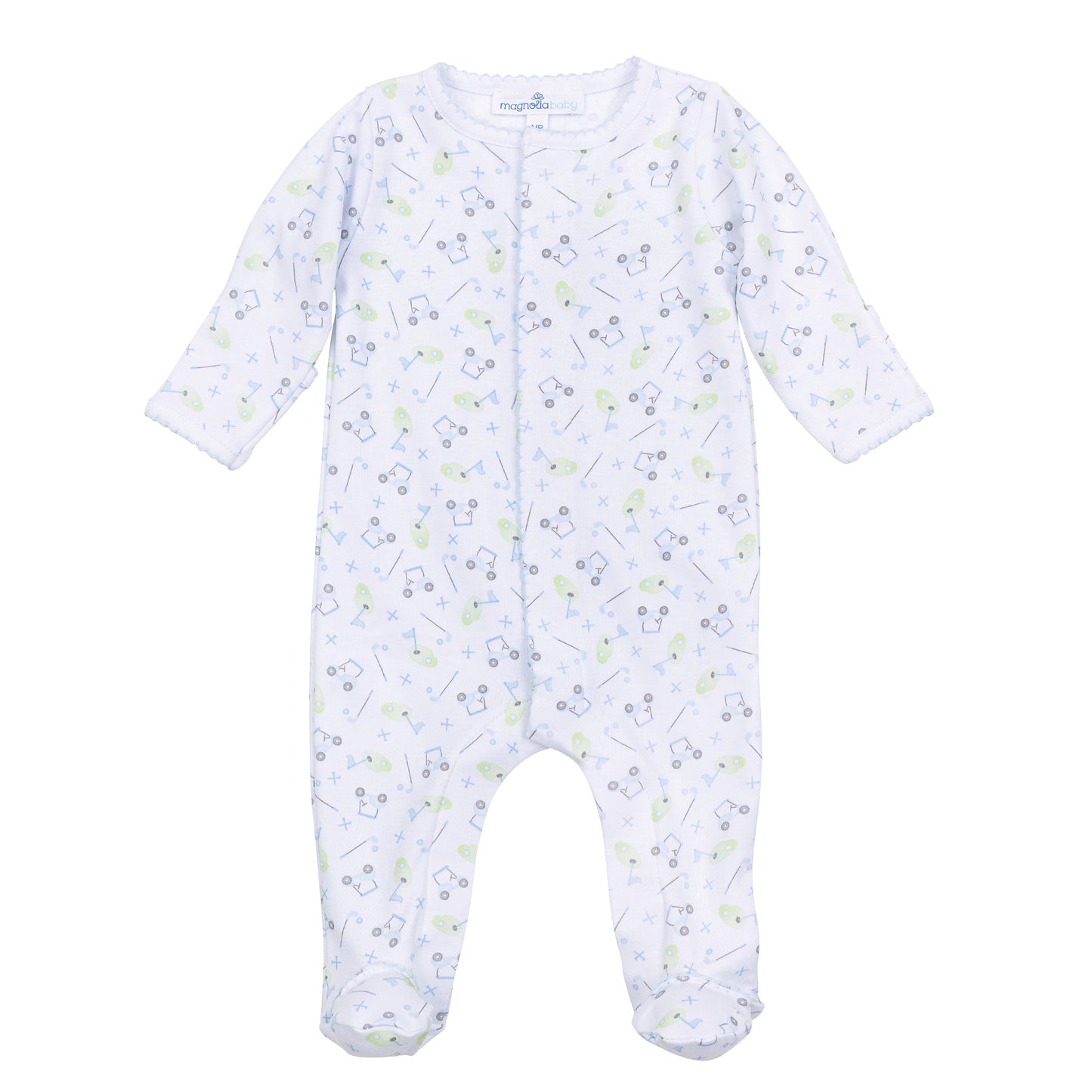 Magnolia Baby Tiny Tee Time Printed Footie