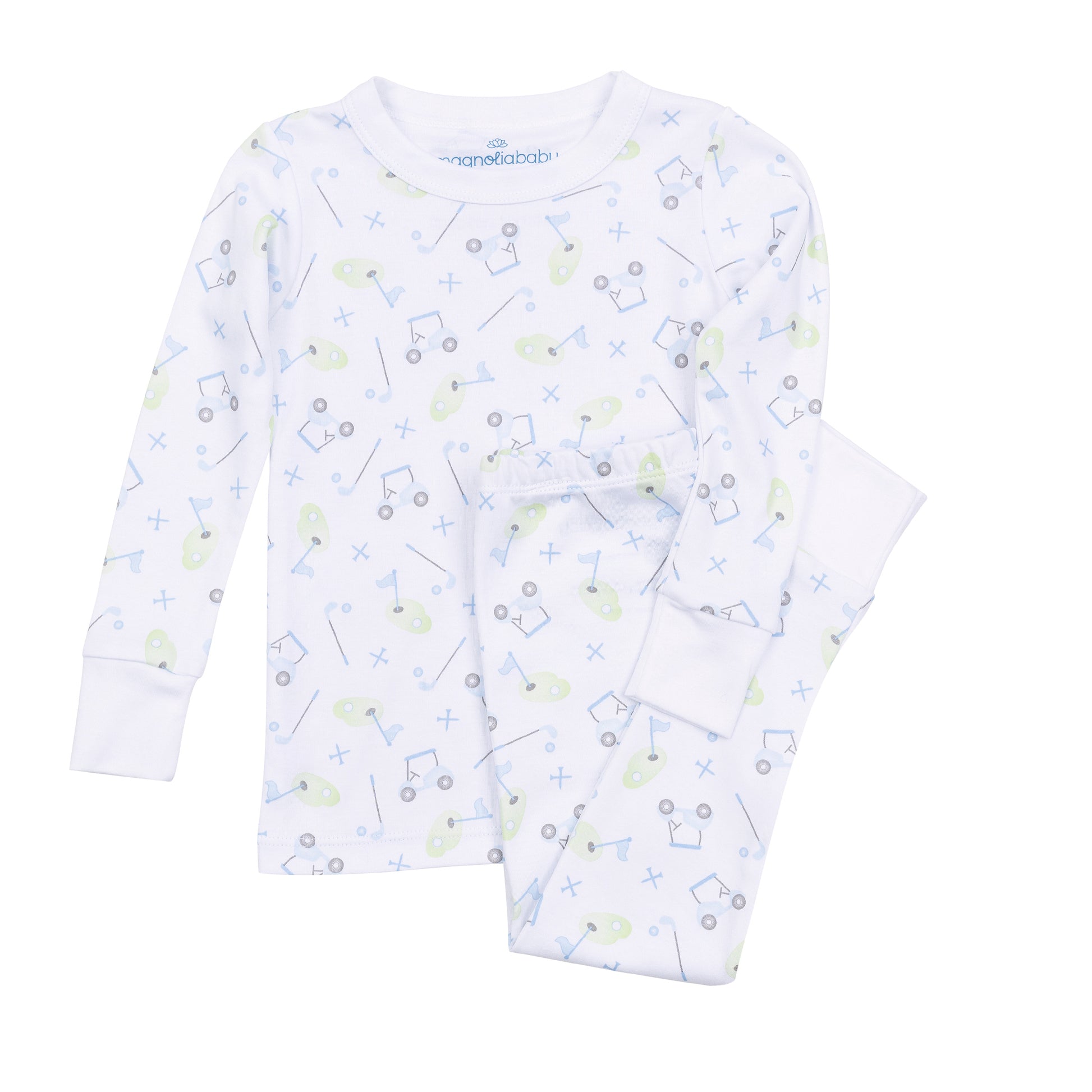 Magnolia Baby Tiny Tee Time Long Pajamas