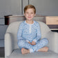 Jack Boys' Pajama Pant Set - Penguin Party Blue