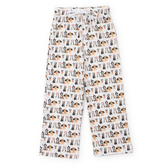 Lila and Hayes Beckett Boys' Hangout Pant - Halloween Pups