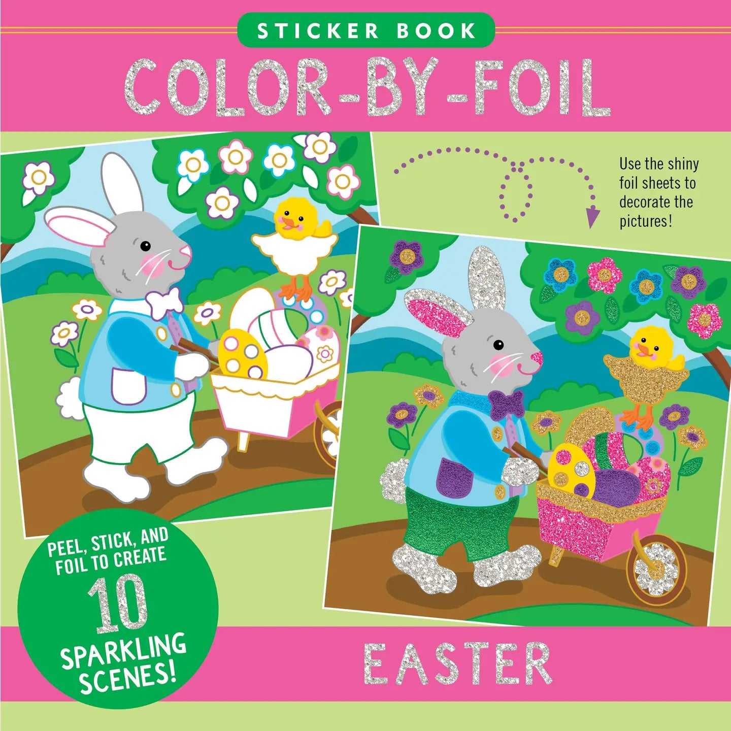 Color By Foil Sticker Book- Easter
