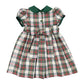 Emerald Green Tartan Dress