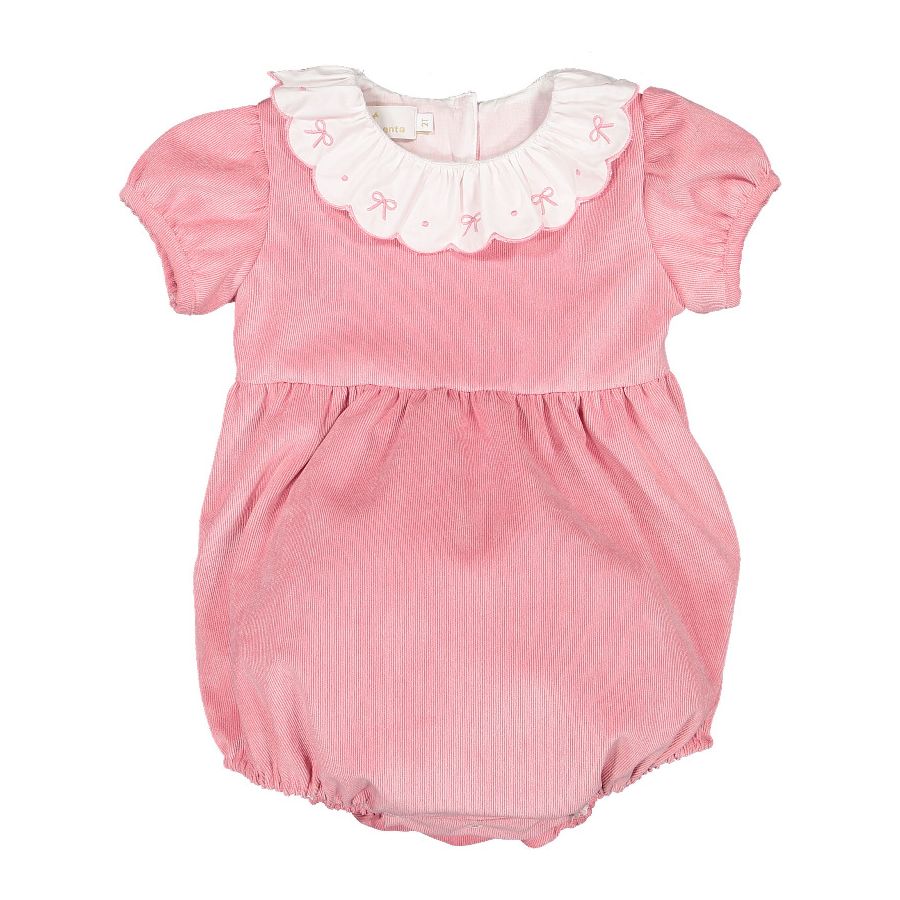 Sal and Pimenta Pink Candy Romper