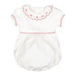 Sal and Pimenta White Christmas Romper