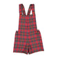 Sal and Pimenta Christmas Magic Tartan Baby Overall