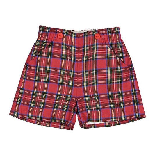 Christmas Magic Tartan Boy Shorts