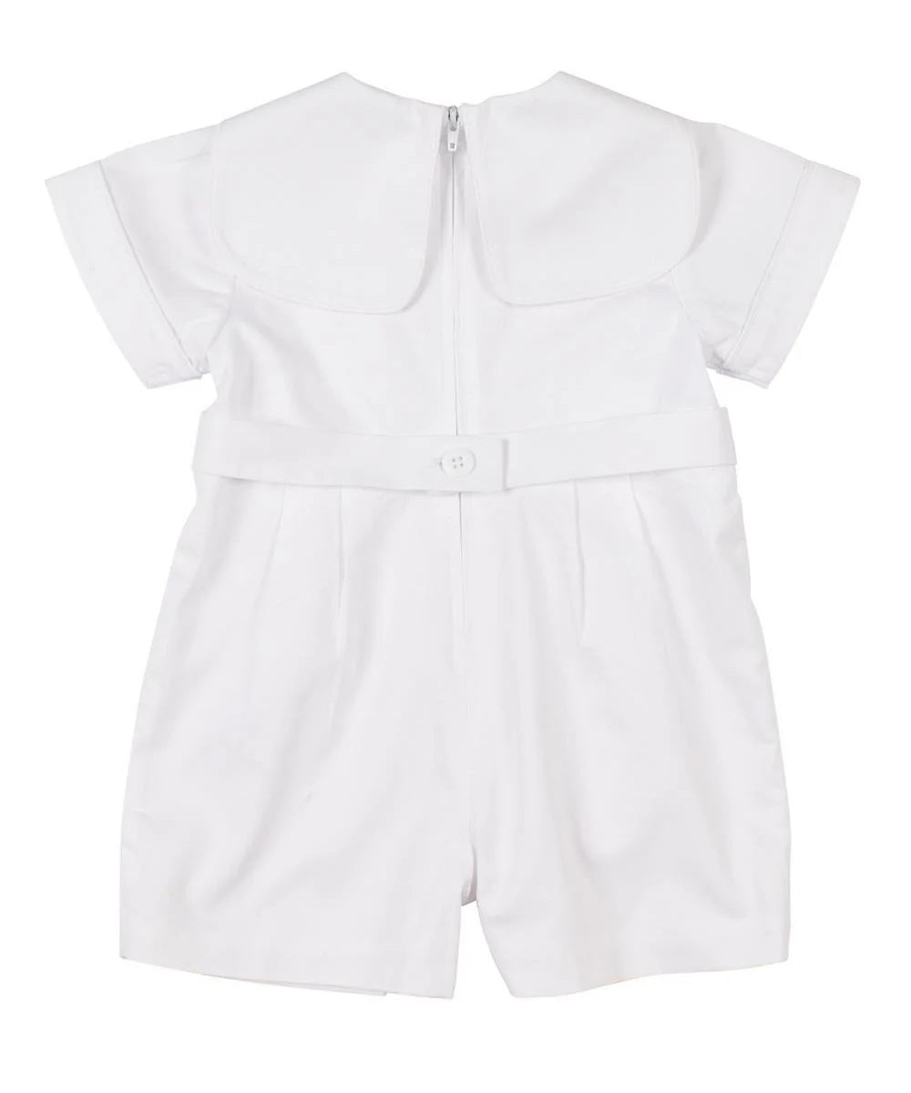 Florence Eiseman Finewale Pique One Piece Shortall