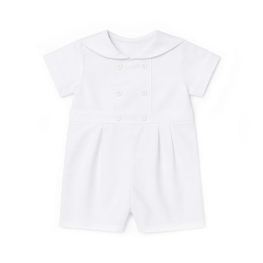 Florence Eiseman Finewale Pique One Piece Shortall