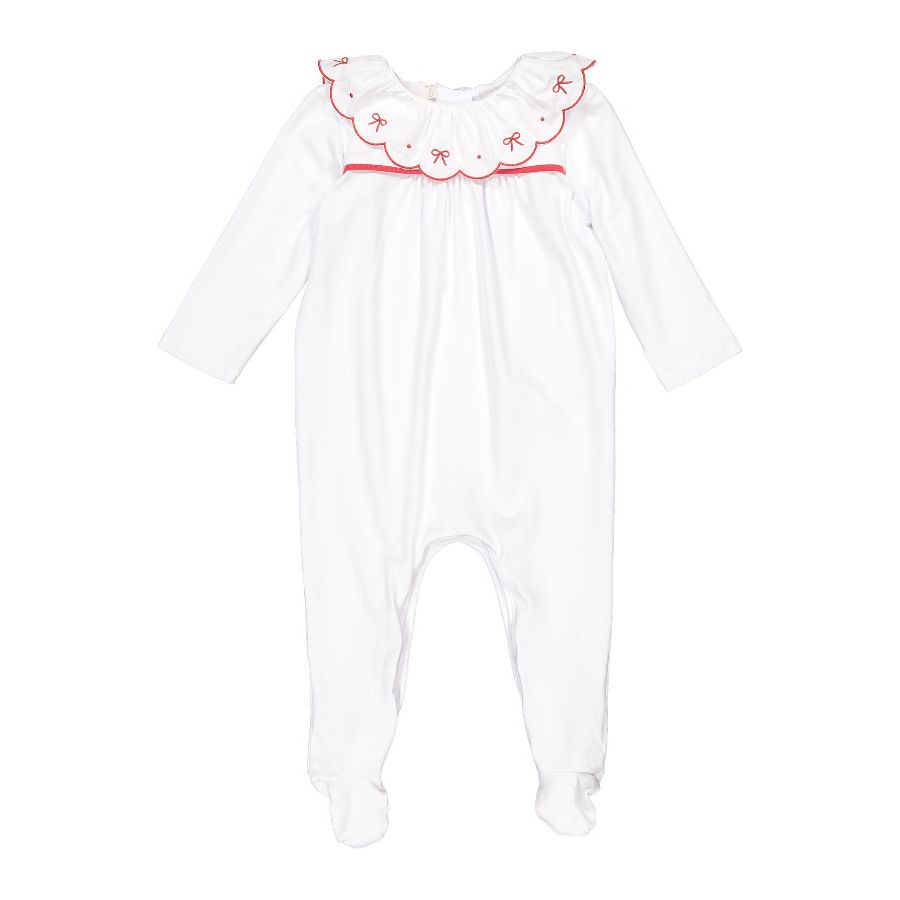 Sal and Pimenta Red Signature Baby Girl Pajamas