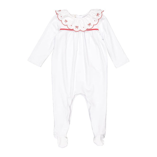 Sal and Pimenta Red Signature Baby Girl Pajamas