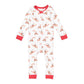 Sal and Pimenta Candy Cane Sleigh Baby Pajamas