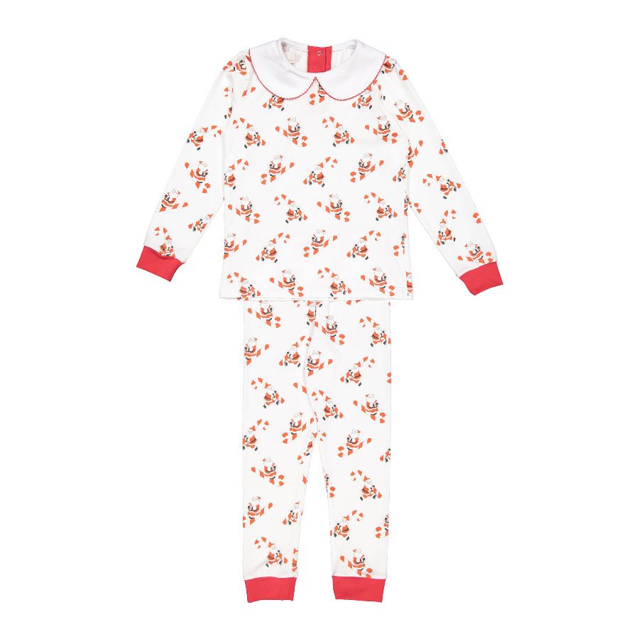 Sal and Pimenta Candy Cane Sleigh Girl Pajamas