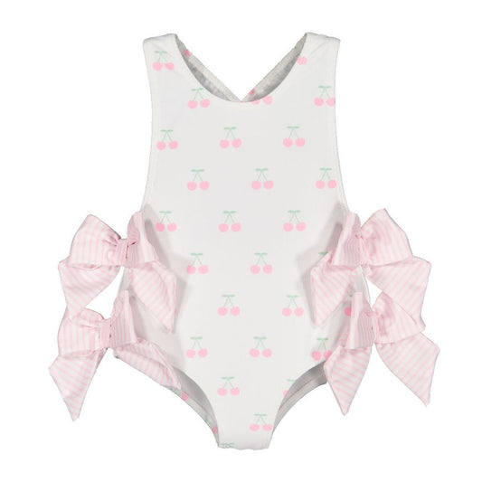 Sal and Pimenta Pink Cherries Swimsuit